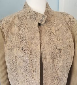 Alfani leather jacket